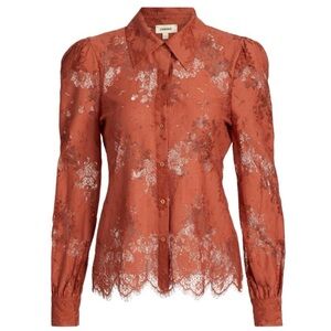 L'AGENCE Jenica Lace Blouse